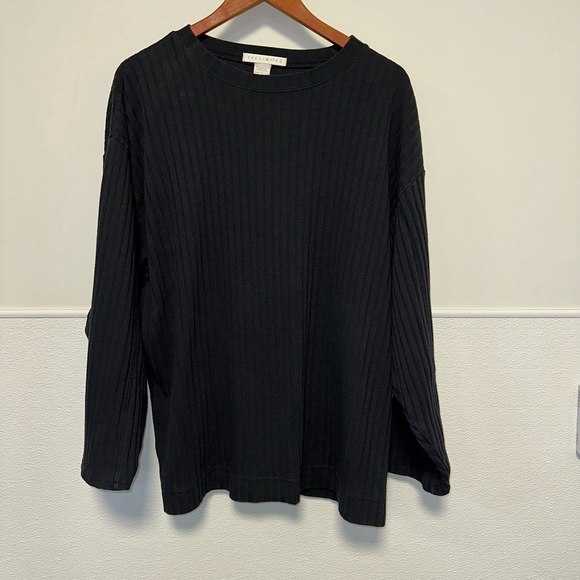 The Limited Long Sleeve Sweater Top Size Medium Black Women’s - Picture 6 of 10